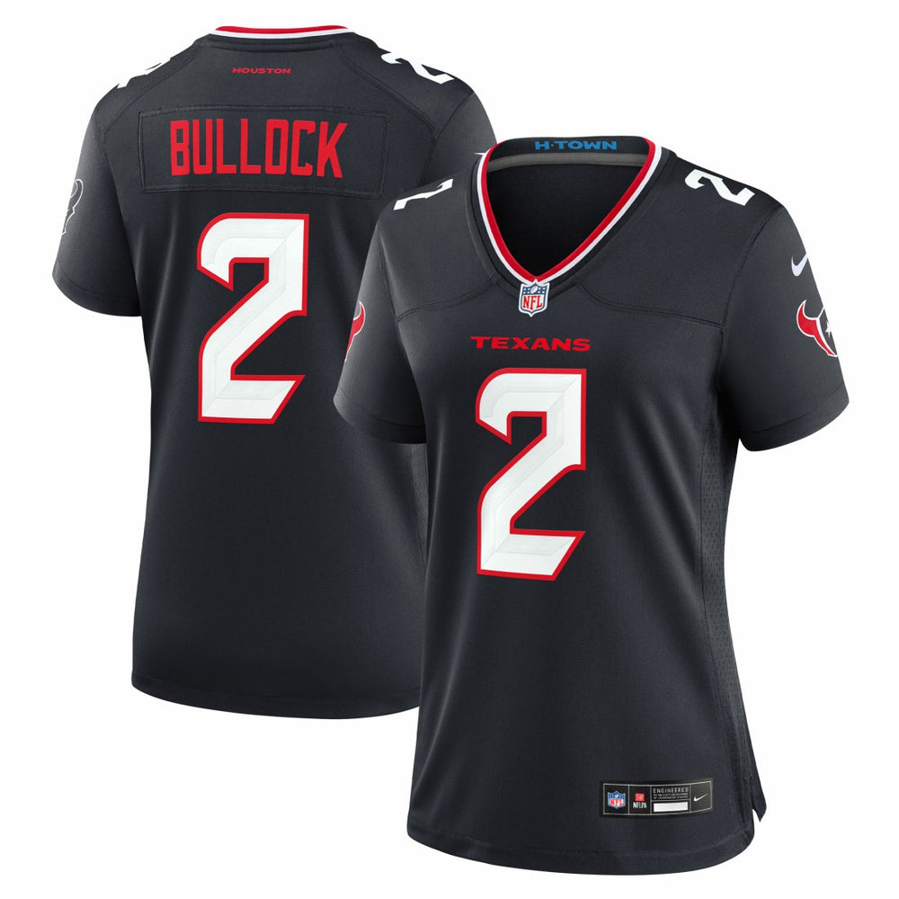 Calen Bullock Houston Texans Women's Team Game Jersey - Navy on sale