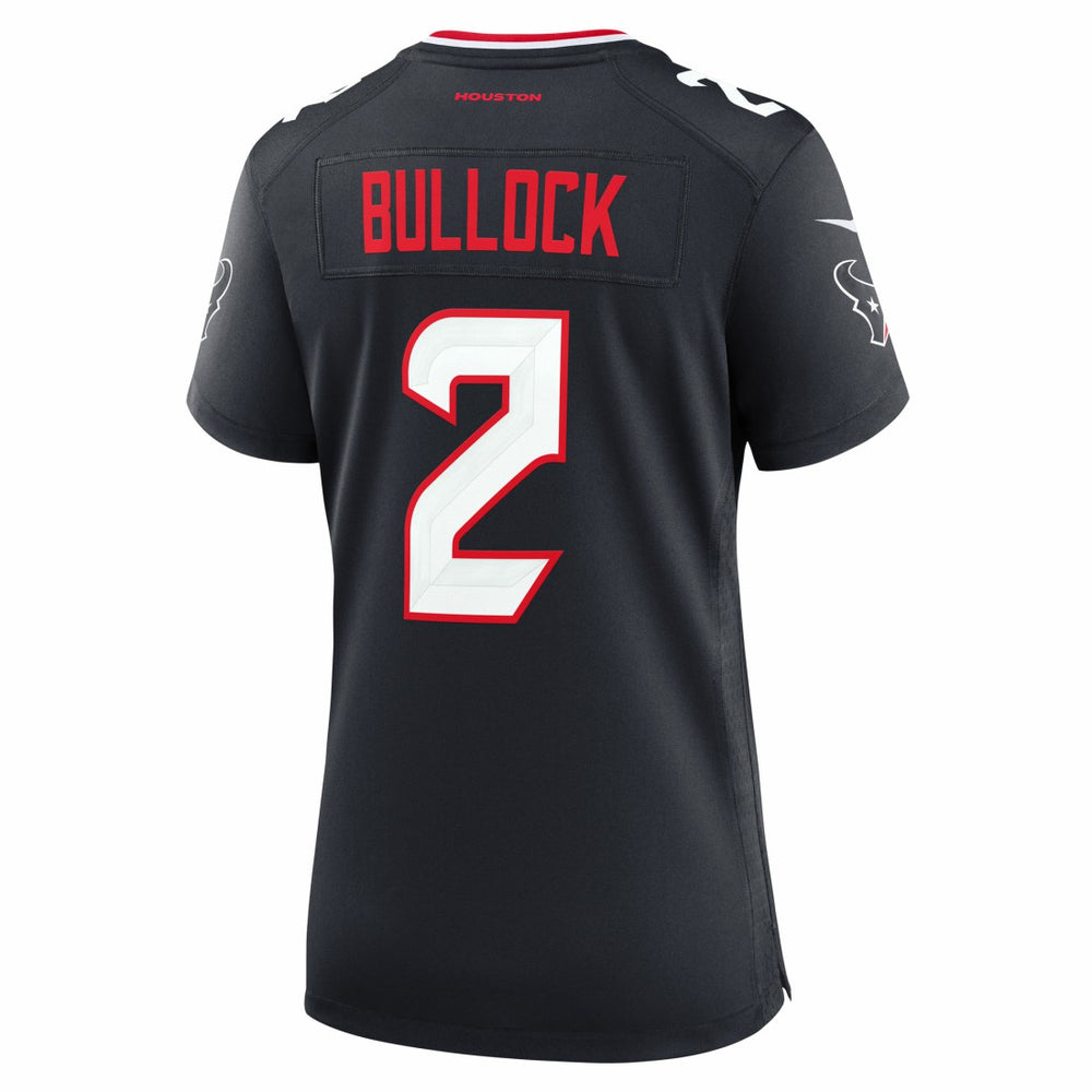 Calen Bullock Houston Texans Women's Team Game Jersey - Navy on sale
