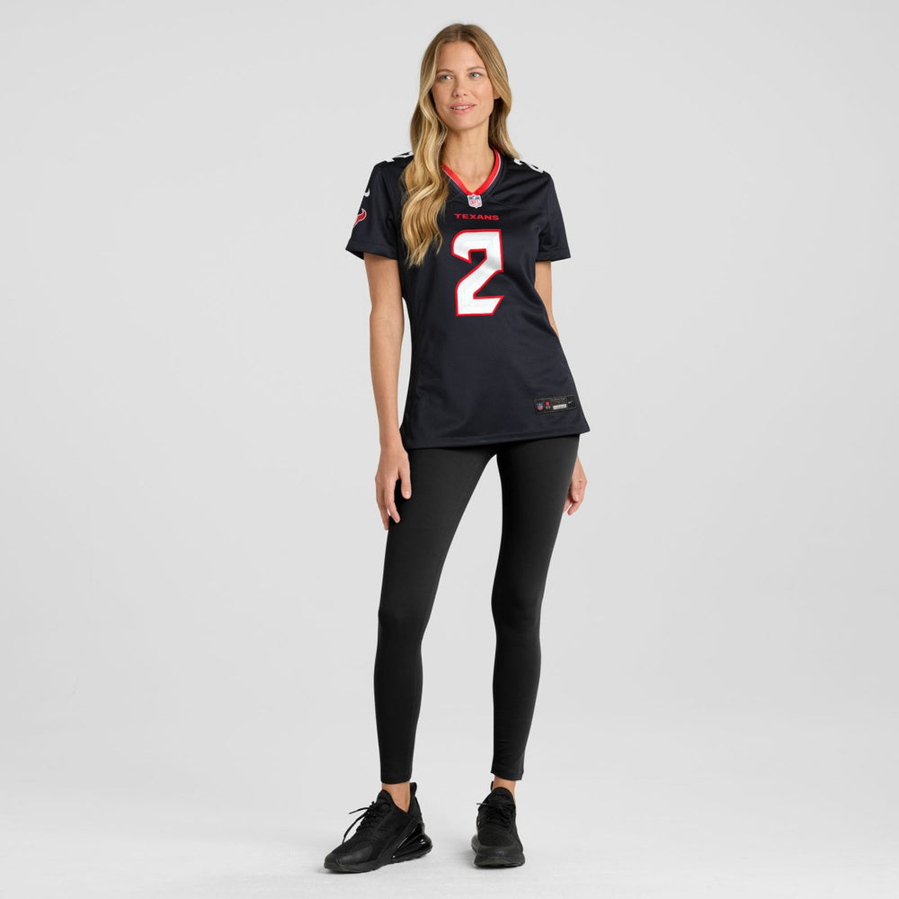 Calen Bullock Houston Texans Women's Team Game Jersey - Navy on sale