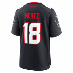 Graham Mertz Houston Texans Team Game Jersey - Navy outlet