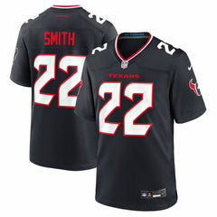 Jaylin Smith Houston Texans Team Game Jersey - Navy discount