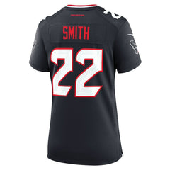 Jaylin Smith Houston Texans Women's Team Game Jersey - Navy on sale