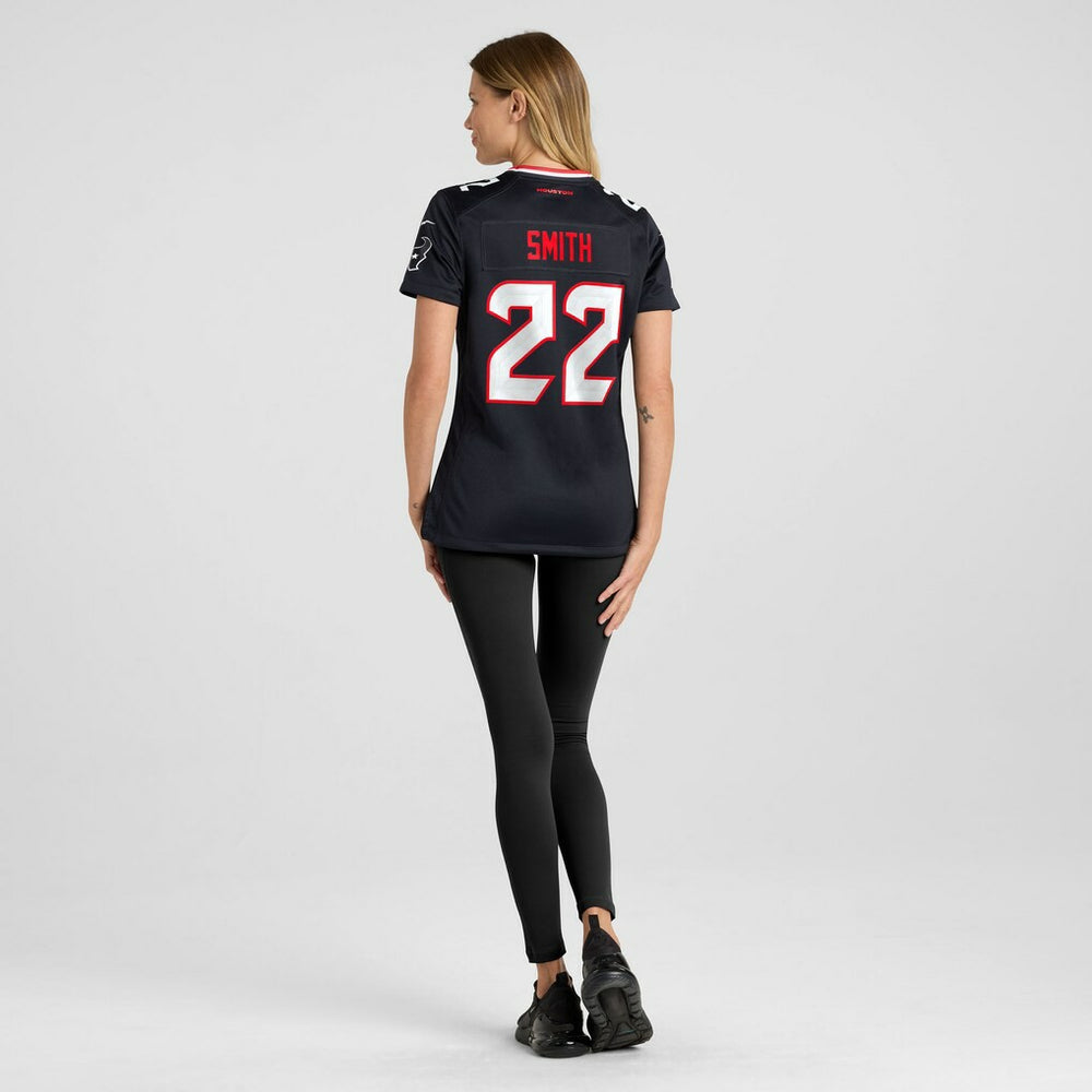 Jaylin Smith Houston Texans Women's Team Game Jersey - Navy on sale