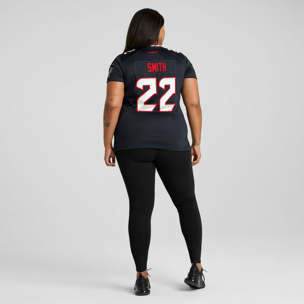 Jaylin Smith Houston Texans Women's Team Game Jersey - Navy on sale