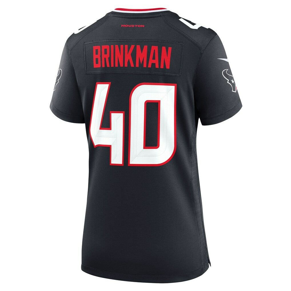 Austin Brinkman Houston Texans Women's Team Game Jersey - Navy discount