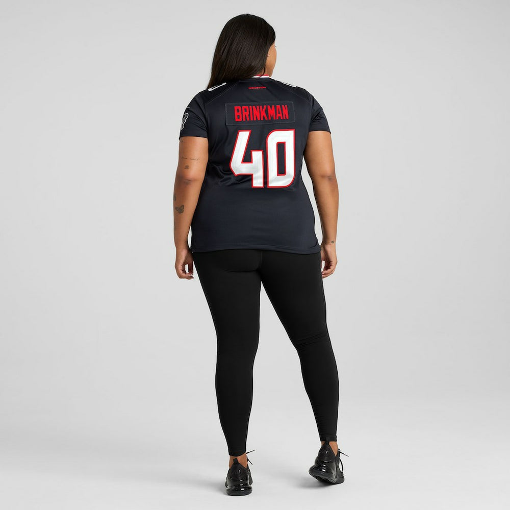 Austin Brinkman Houston Texans Women's Team Game Jersey - Navy discount
