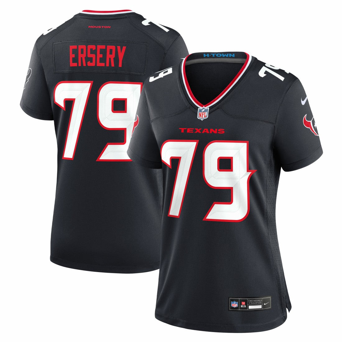 Aireontae Ersery Houston Texans Women's Team Game Jersey - Navy sale