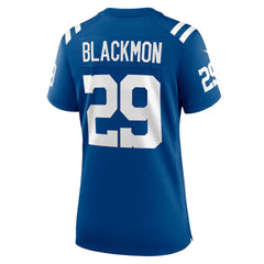 Mekhi Blackmon Indianapolis Colts Women's Team Game Jersey - Royal outlet