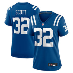 Daniel Scott Indianapolis Colts Women's Team Game Jersey - Royal on sale