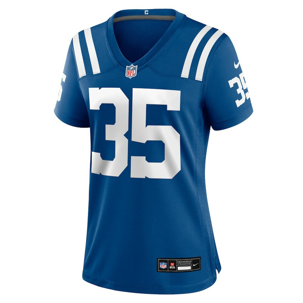 Johnathan Edwards Indianapolis Colts Women's Team Game Jersey - Royal sale