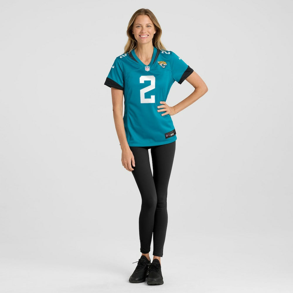 Jourdan Lewis Jacksonville Jaguars Women's Team Game Jersey - Teal sale