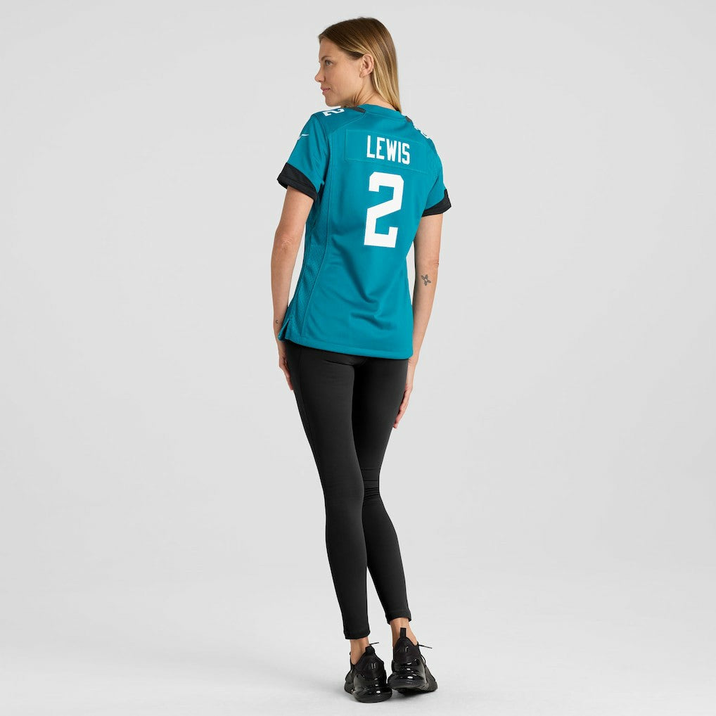 Jourdan Lewis Jacksonville Jaguars Women's Team Game Jersey - Teal sale