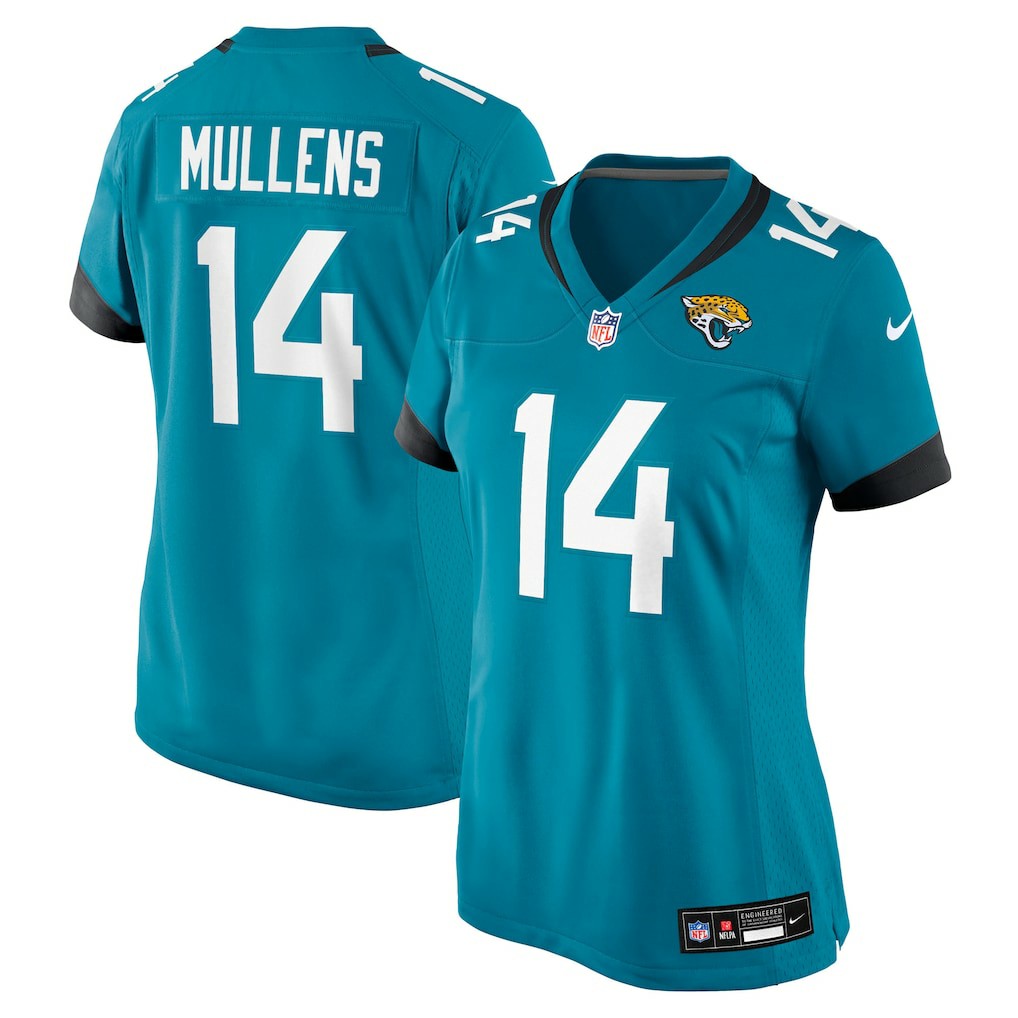 Nick Mullens Jacksonville Jaguars Women's Team Game Jersey - Teal online