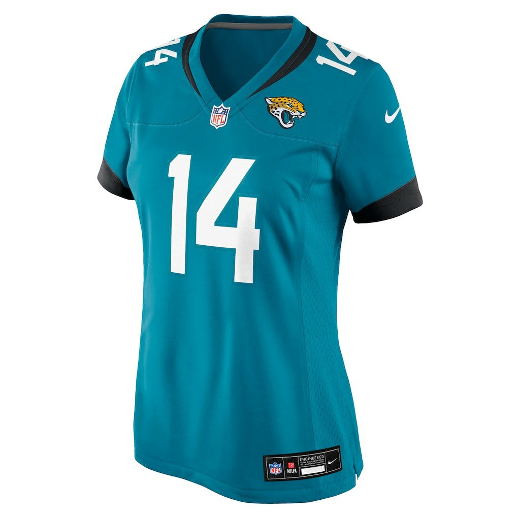 Nick Mullens Jacksonville Jaguars Women's Team Game Jersey - Teal online