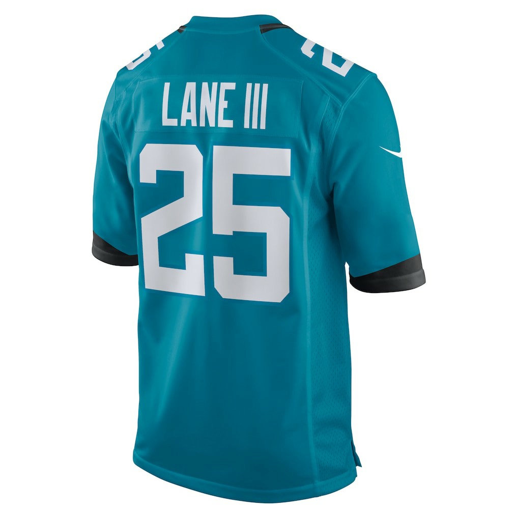 Rayuan Lane III Jacksonville Jaguars Team Game Jersey - Teal discount