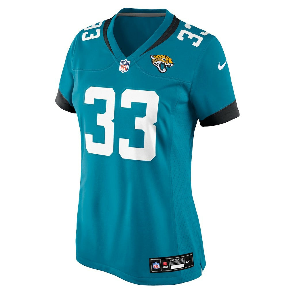 Bhayshul Tuten Jacksonville Jaguars Women's Team Game Jersey - Teal online