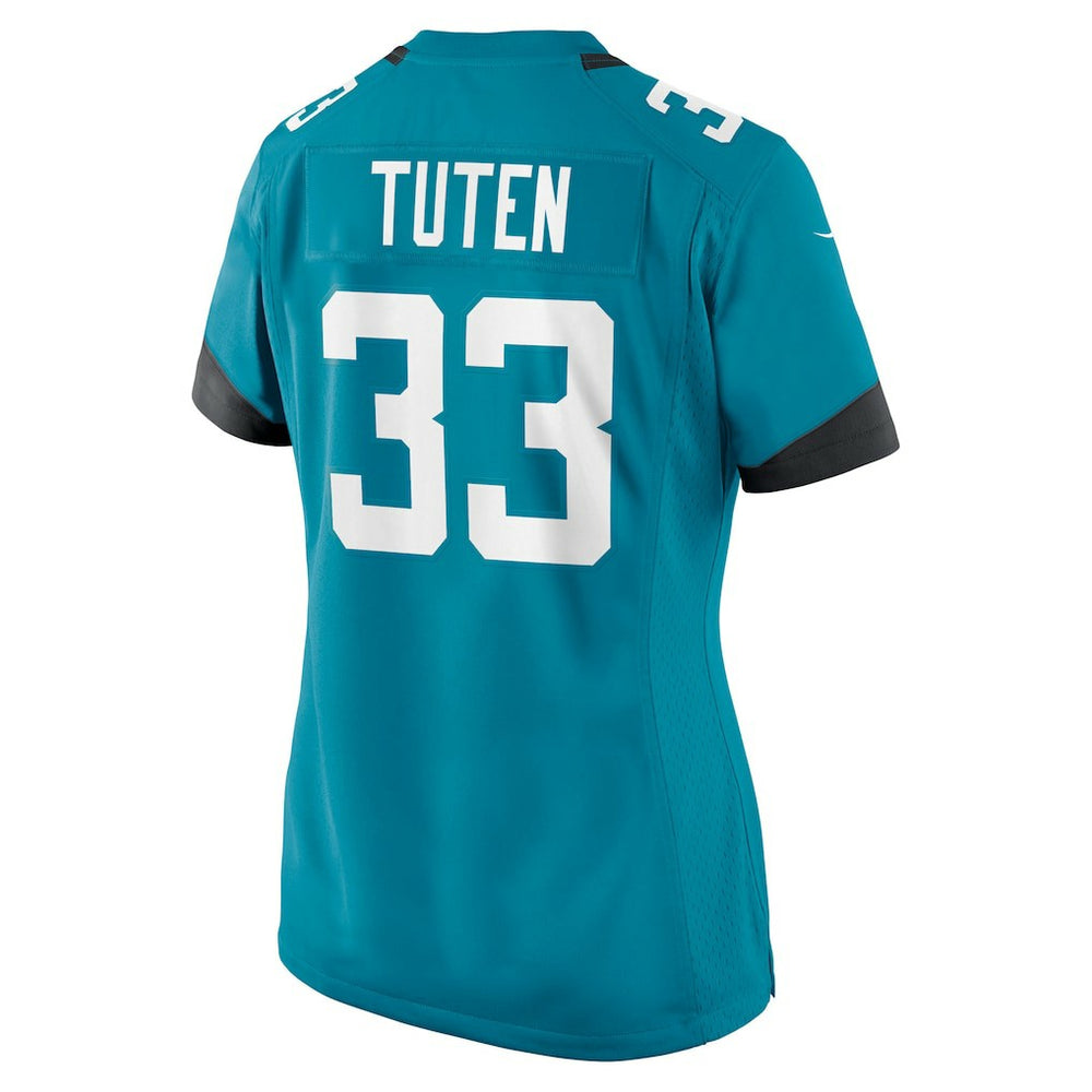 Bhayshul Tuten Jacksonville Jaguars Women's Team Game Jersey - Teal online