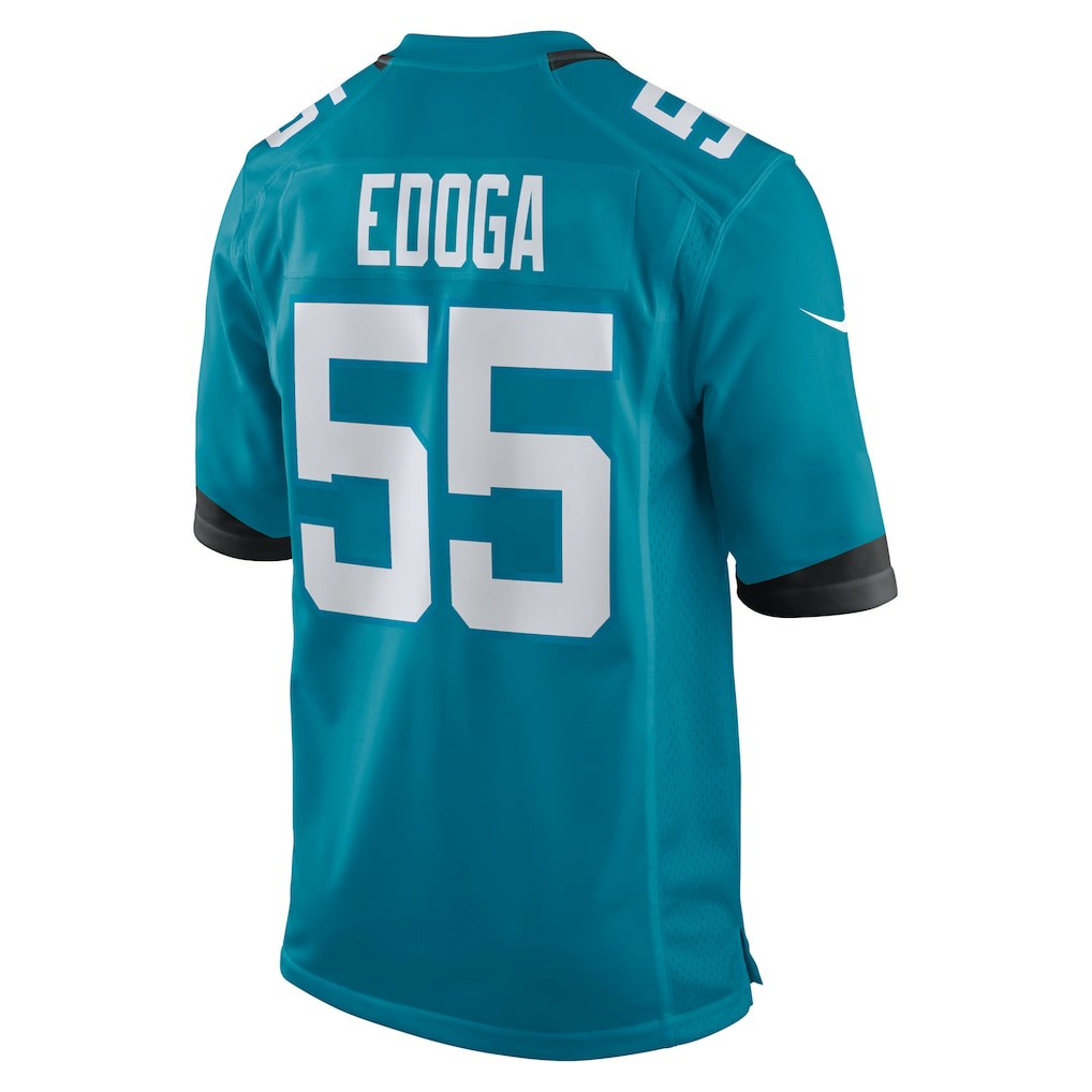 Chuma Edoga Jacksonville Jaguars Team Game Jersey - Teal online