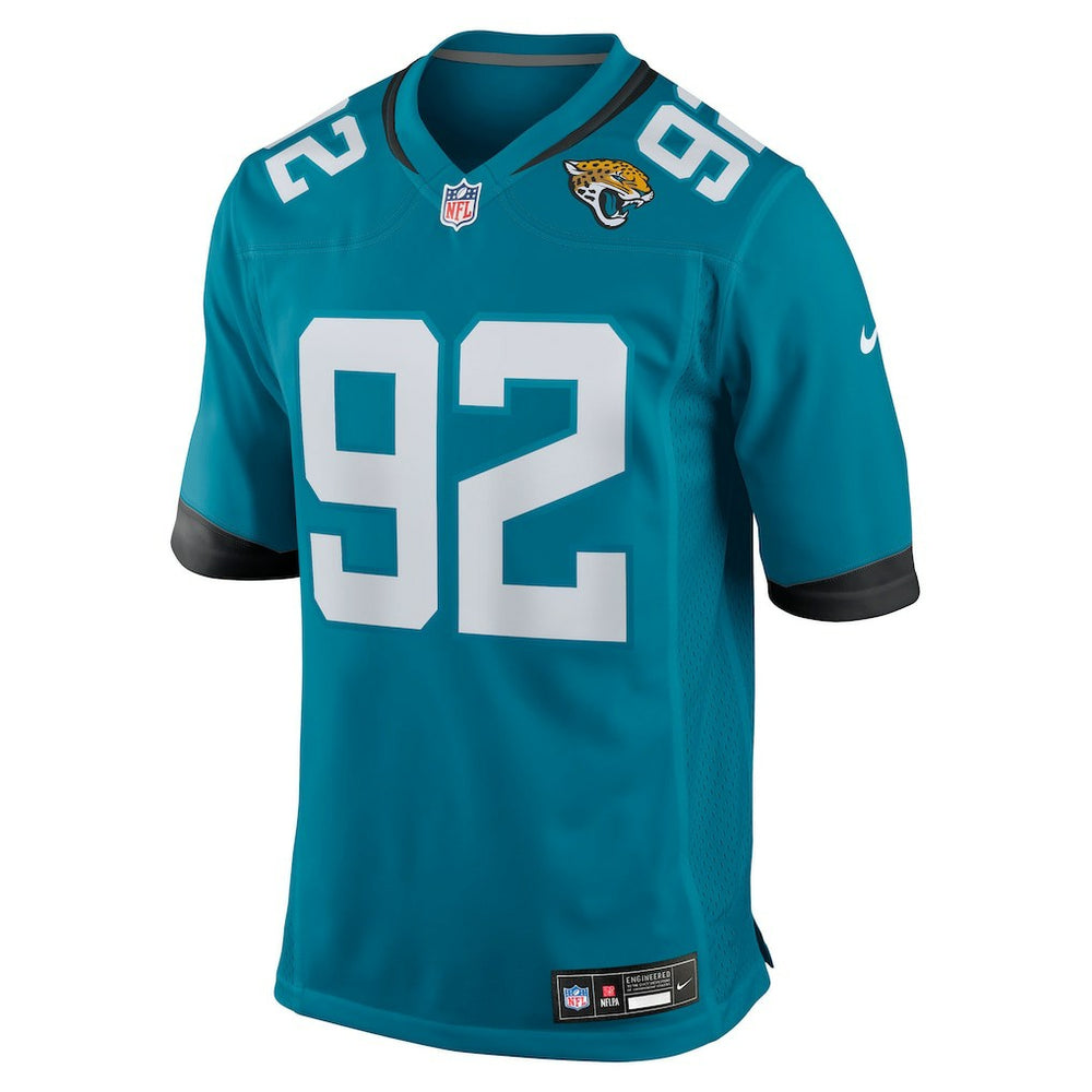 Danny Striggow Jacksonville Jaguars Team Game Jersey - Teal for sale