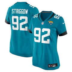 Danny Striggow Jacksonville Jaguars Women's Team Game Jersey - Teal online