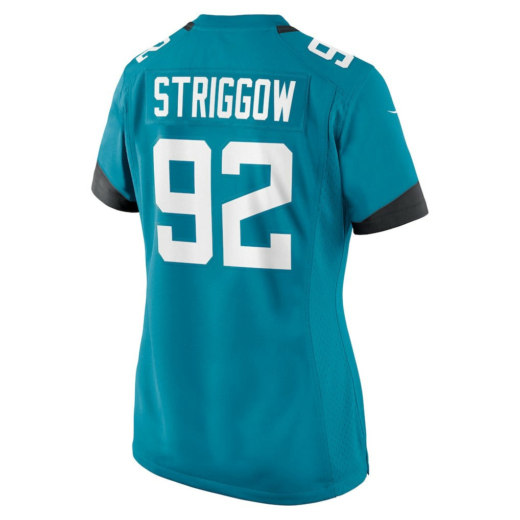 Danny Striggow Jacksonville Jaguars Women's Team Game Jersey - Teal online