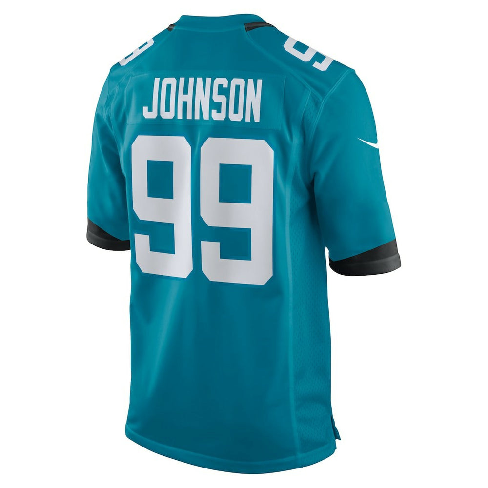 Austin Johnson Jacksonville Jaguars Team Game Jersey - Teal sale