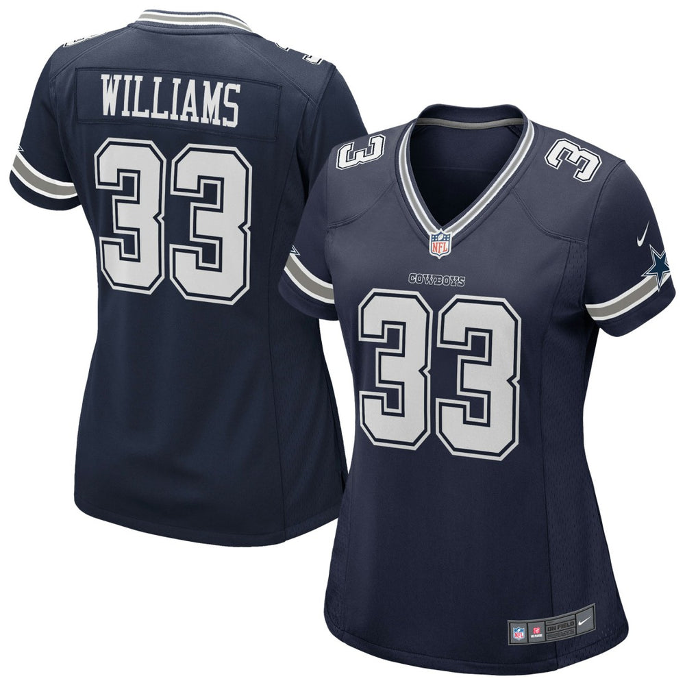 Javonte Williams Dallas Cowboys Women's Team Game Jersey - Navy discount