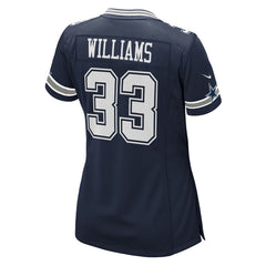Javonte Williams Dallas Cowboys Women's Team Game Jersey - Navy discount