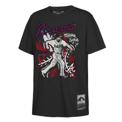 Chipper Jones Atlanta Braves Youth Chalked Up Player T-Shirt Black