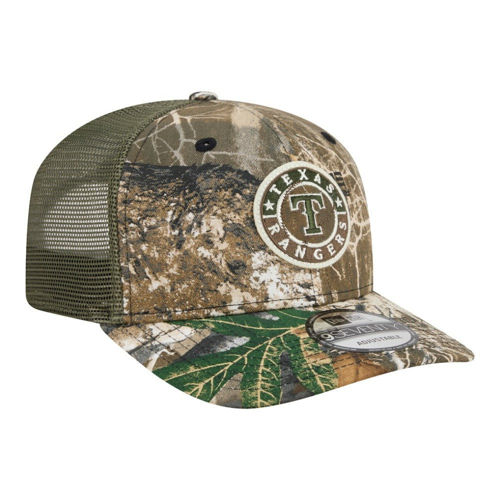 Texas Rangers Realtree 9SEVENTY Adjustable Hat Camo