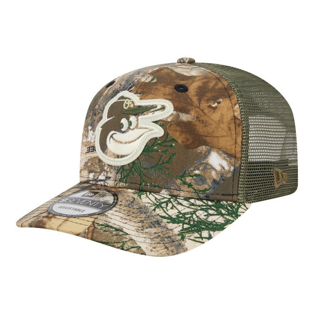 Baltimore Orioles Realtree 9SEVENTY Adjustable Hat Camo