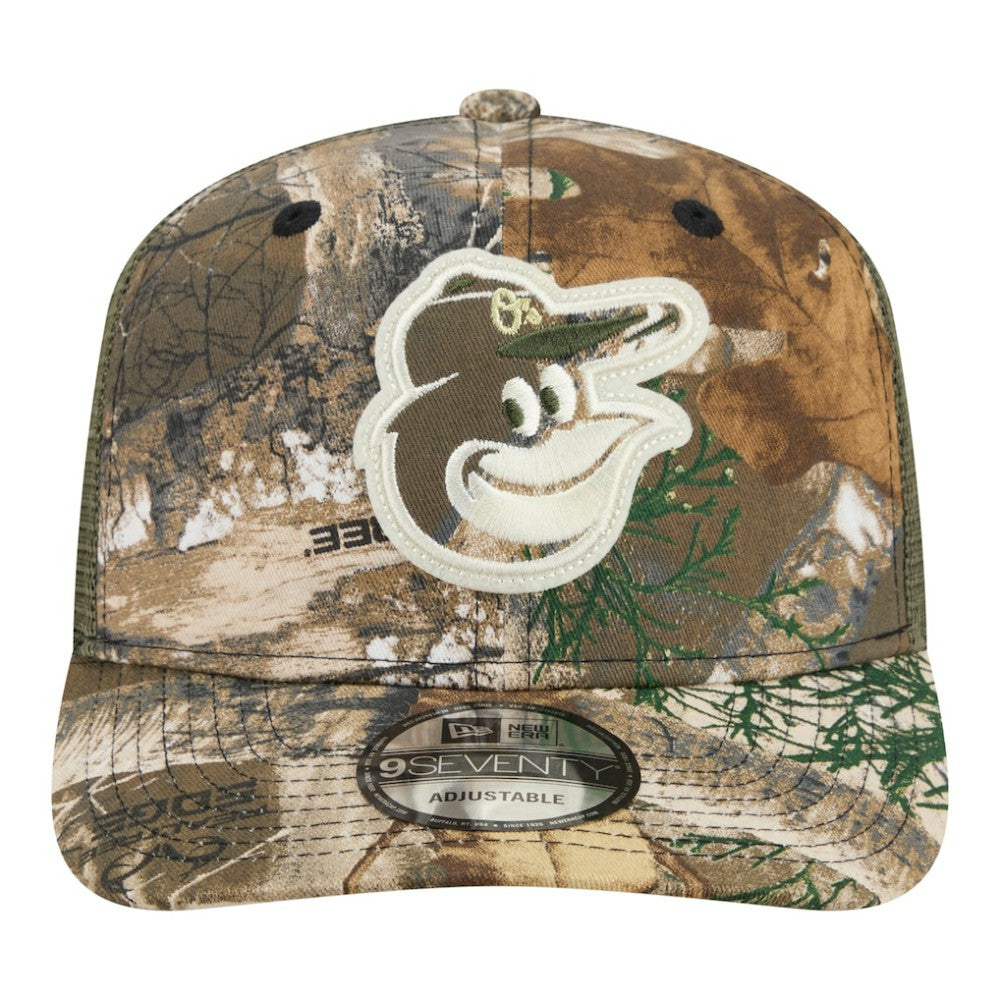 Baltimore Orioles Realtree 9SEVENTY Adjustable Hat Camo