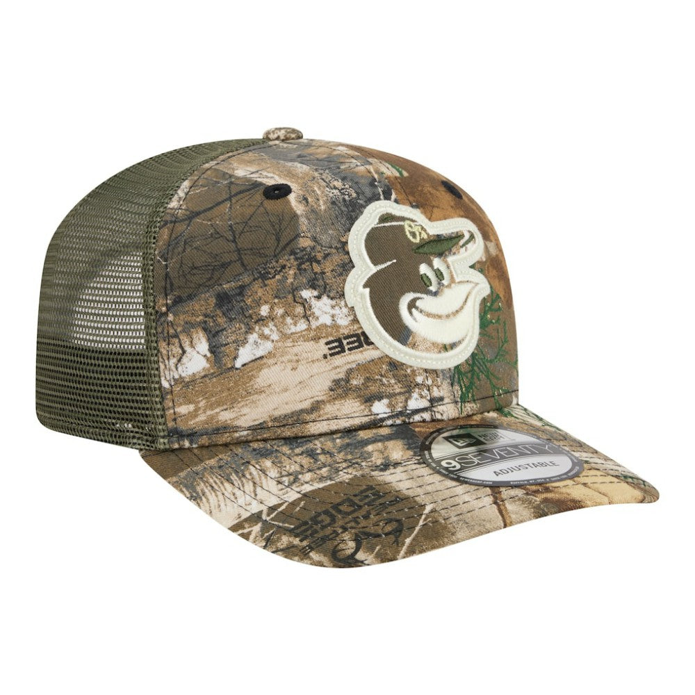Baltimore Orioles Realtree 9SEVENTY Adjustable Hat Camo