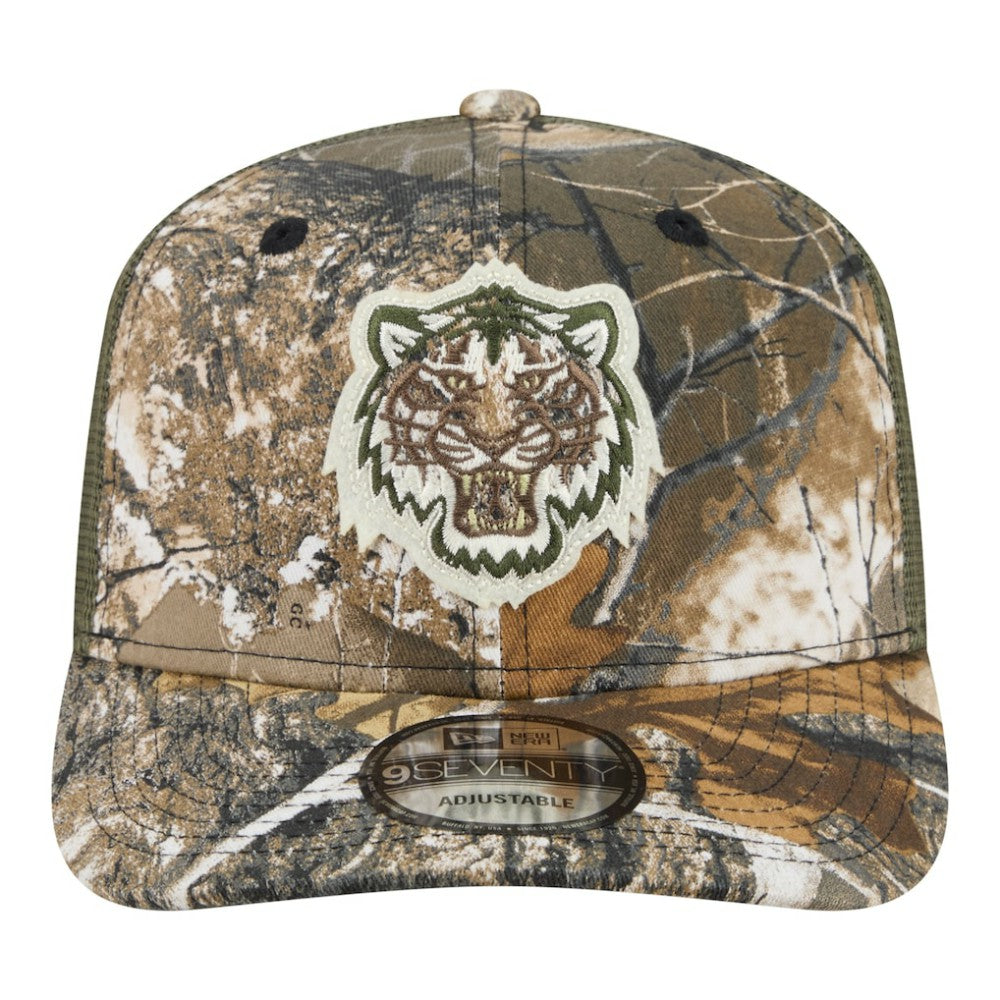 Detroit Tigers Realtree 9SEVENTY Adjustable Hat Camo