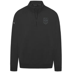 USMNT Levelwear Murray Quarter-Zip Sweatshirt - Black shop