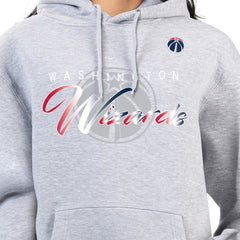 Washington Wizards G-III 4Her by Carl Banks Women's Shadow Logo Tri-Blend Fleece Hoodie - Gray sale