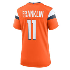 Troy Franklin Denver Broncos Women's Team Game Jersey - Orange discount