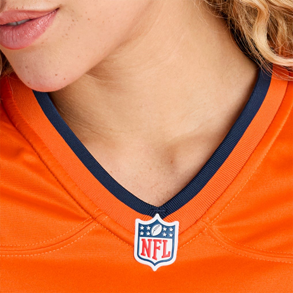 Troy Franklin Denver Broncos Women's Team Game Jersey - Orange discount
