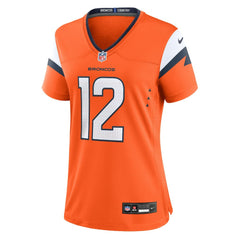 RJ Harvey Denver Broncos Women's Team Game Jersey - Orange cheap