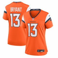 Pat Bryant Denver Broncos Women's Team Game Jersey - Orange on sale