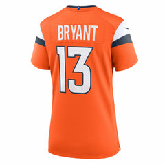 Pat Bryant Denver Broncos Women's Team Game Jersey - Orange on sale