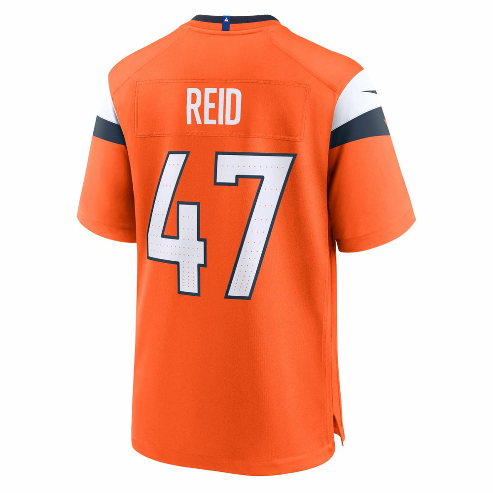 Karene Reid Denver Broncos Team Game Jersey - Orange online