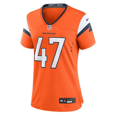 Karene Reid Denver Broncos Women's Team Game Jersey - Orange outlet