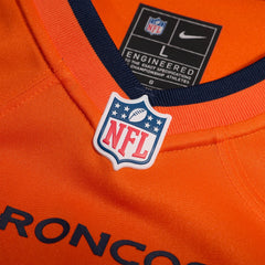 Que Robinson Denver Broncos Team Game Jersey - Orange outlet