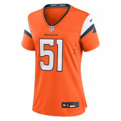 Que Robinson Denver Broncos Women's Team Game Jersey - Orange on sale