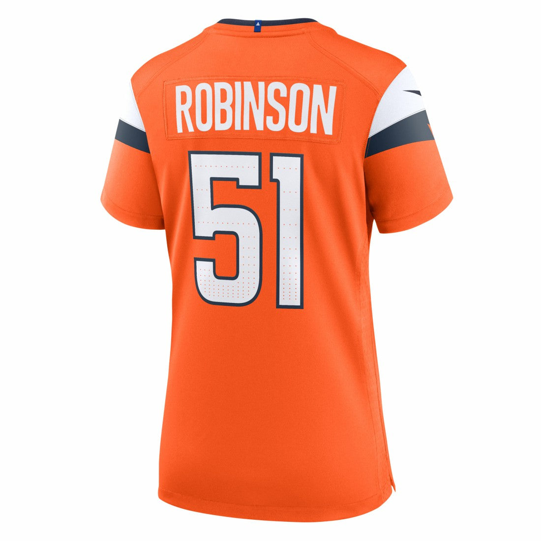 Que Robinson Denver Broncos Women's Team Game Jersey - Orange on sale