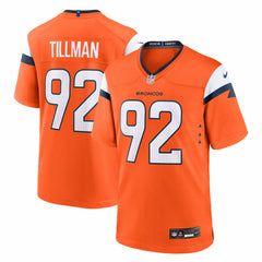 Dondrea Tillman Denver Broncos Team Game Jersey - Orange discount