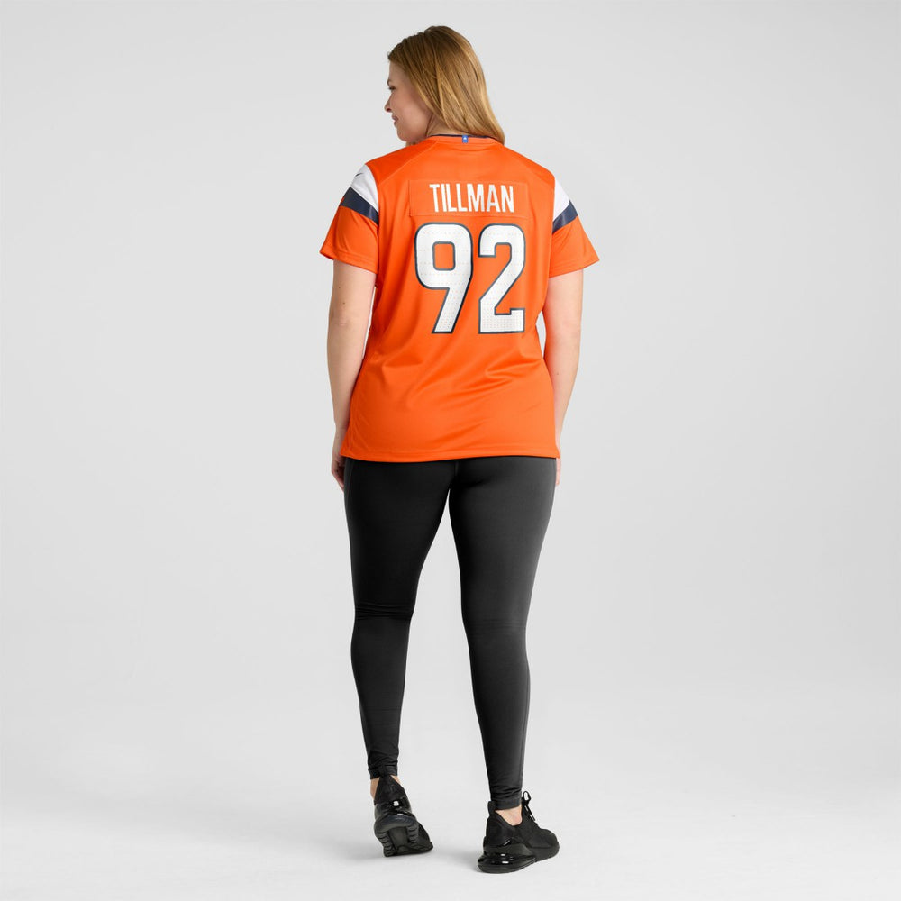 Dondrea Tillman Denver Broncos Women's Team Game Jersey - Orange for sale