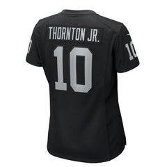 Dont'e Thornton Jr. Las Vegas Raiders Women's Team Game Jersey - Black cheap