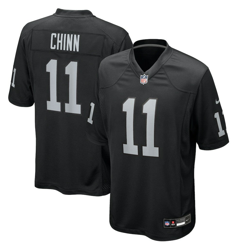 Jeremy Chinn Las Vegas Raiders Team Game Jersey - Black for sale